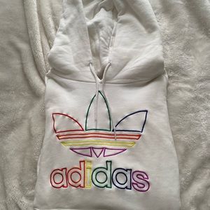 Adidas rainbow hoodie